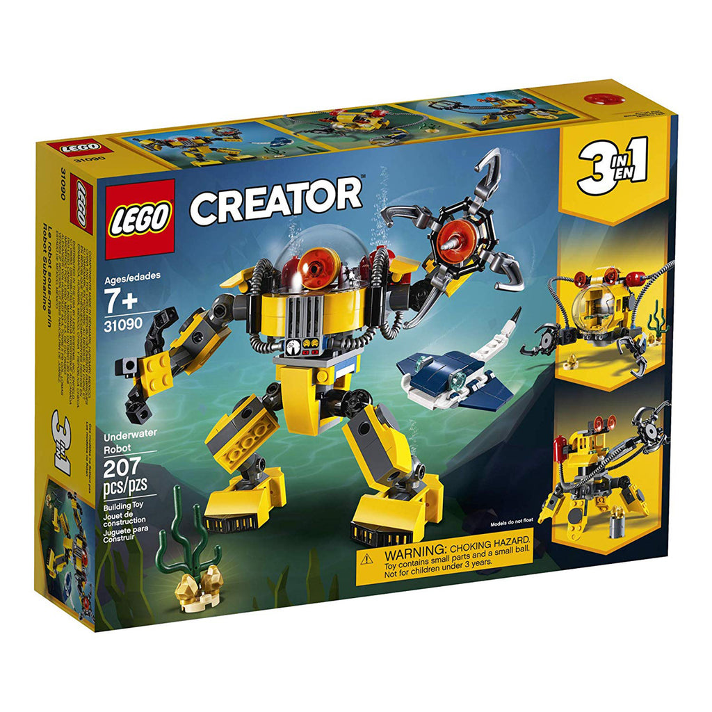 LEGO® Creator Underwater Robot Building Set 31090 - Radar Toys