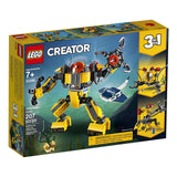 LEGO® Creator Underwater Robot Building Set 31090 - Radar Toys
