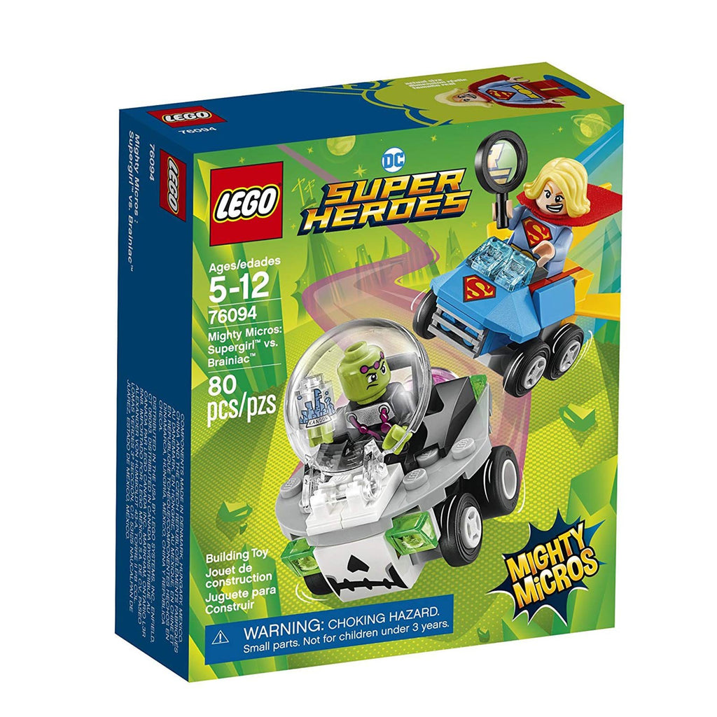 LEGO® DC Super Heroes Mighty Micros Supergirl Vs Brainiac Building Set 76094 - Radar Toys