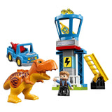 LEGO® DUPLO® Jurassic World T Rex Tower Building Set 10880 - Radar Toys