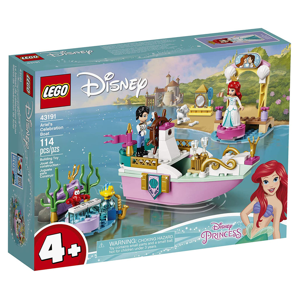 LEGO® Disney Ariel's Celebration Boat Building Set 43191 - Radar Toys