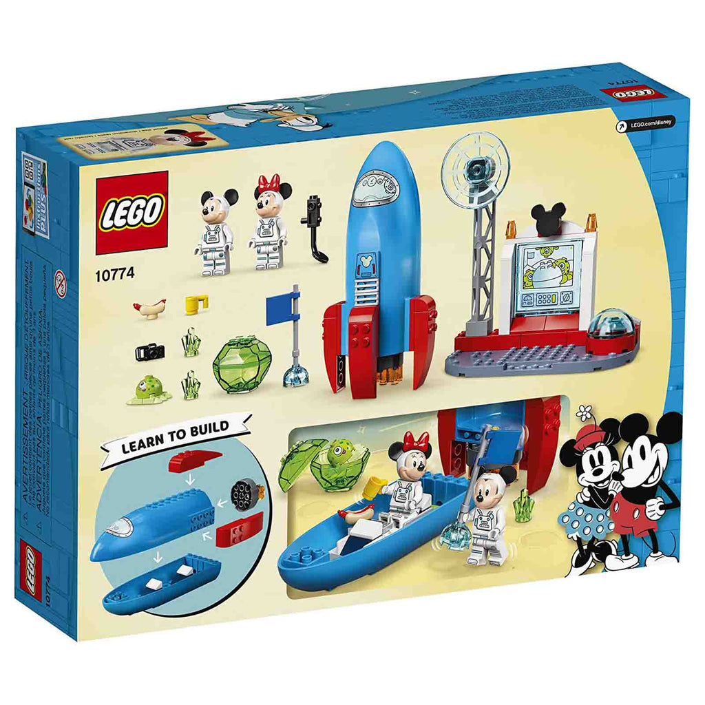 LEGO® Disney Mickey Mouse And Minnie Mouse's Space Rocket Building Set 10774 - Radar Toys