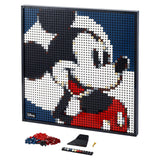 LEGO® Disney Mickey Mouse Portrait Building Set 31202 - Radar Toys