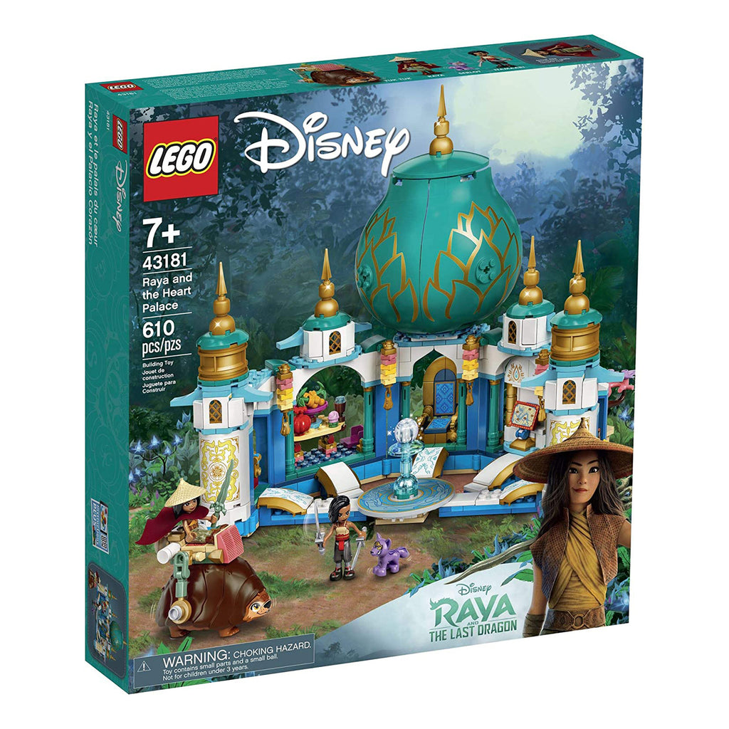 LEGO® Disney The Last Dragon Raya And The Heart Palace Building Set 43181 - Radar Toys