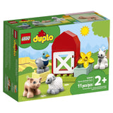 LEGO® DUPLO® Farm Animal Care Building Set - Radar Toys