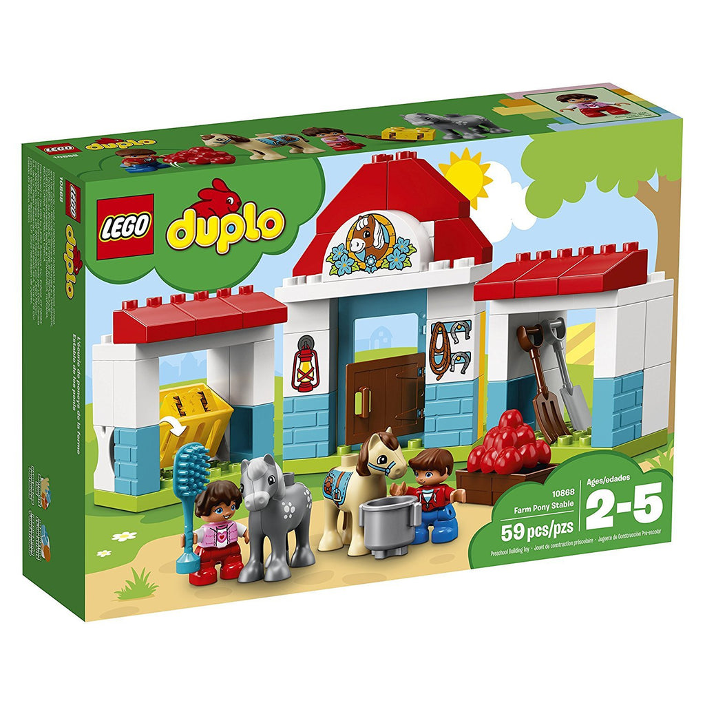 LEGO® DUPLO® Farm Pony Stable Building Set 10868 - Radar Toys