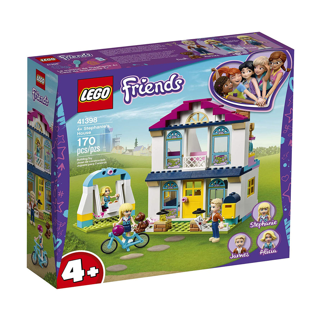 LEGO® Friends 4+ Stephanie's House Building Set 41398