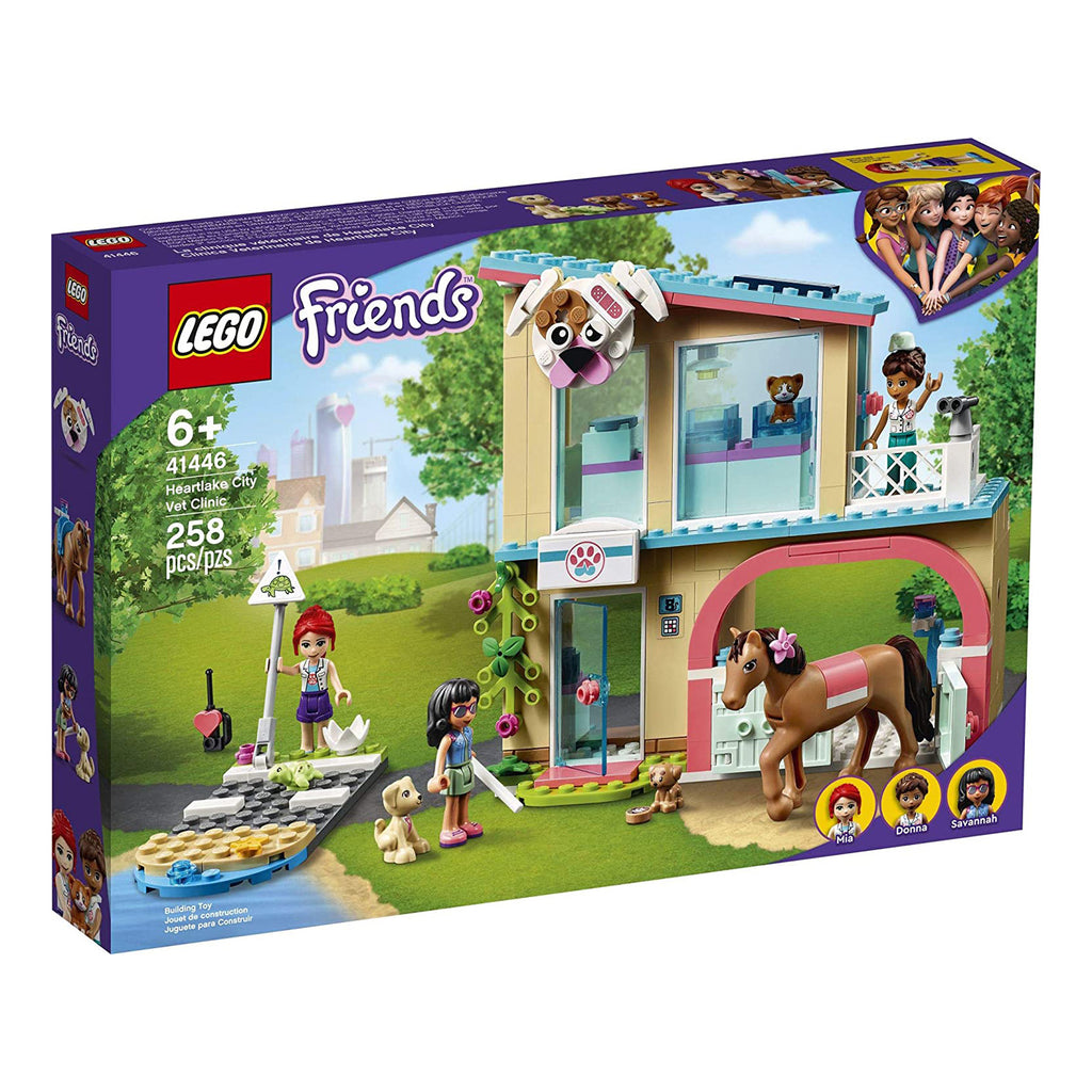 LEGO® Friends Heartlake City Vet Clinic Building Set 41446