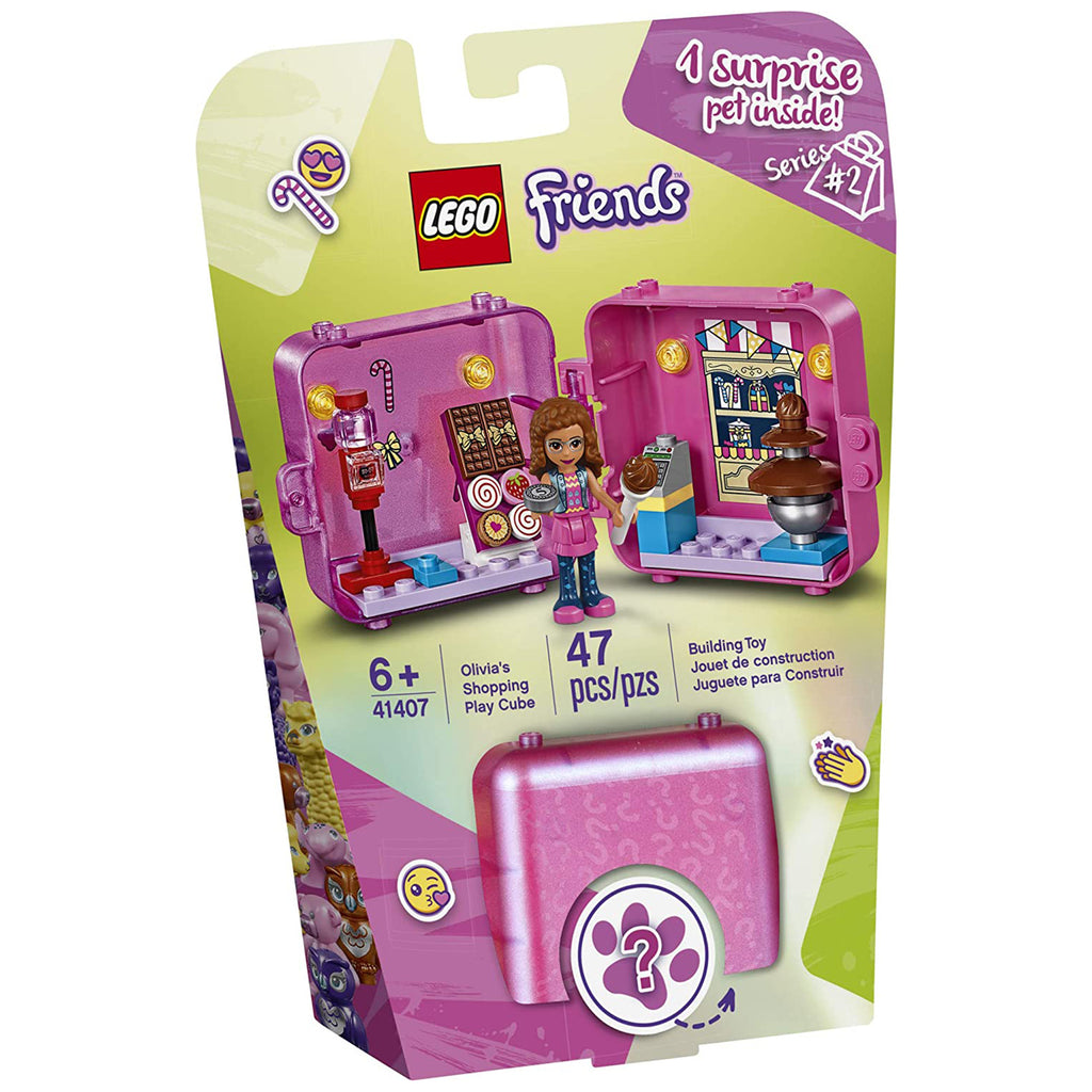 LEGO® Friends Olivia's Shipping Play Cube Building Set 41407
