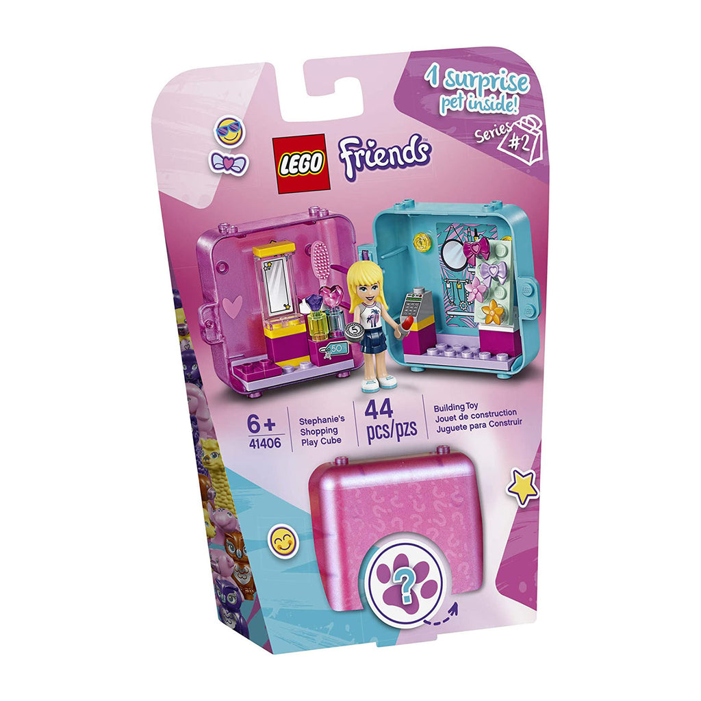 LEGO® Friends Stephanie's Shopping Play Cube Building Set 41406 - Radar Toys