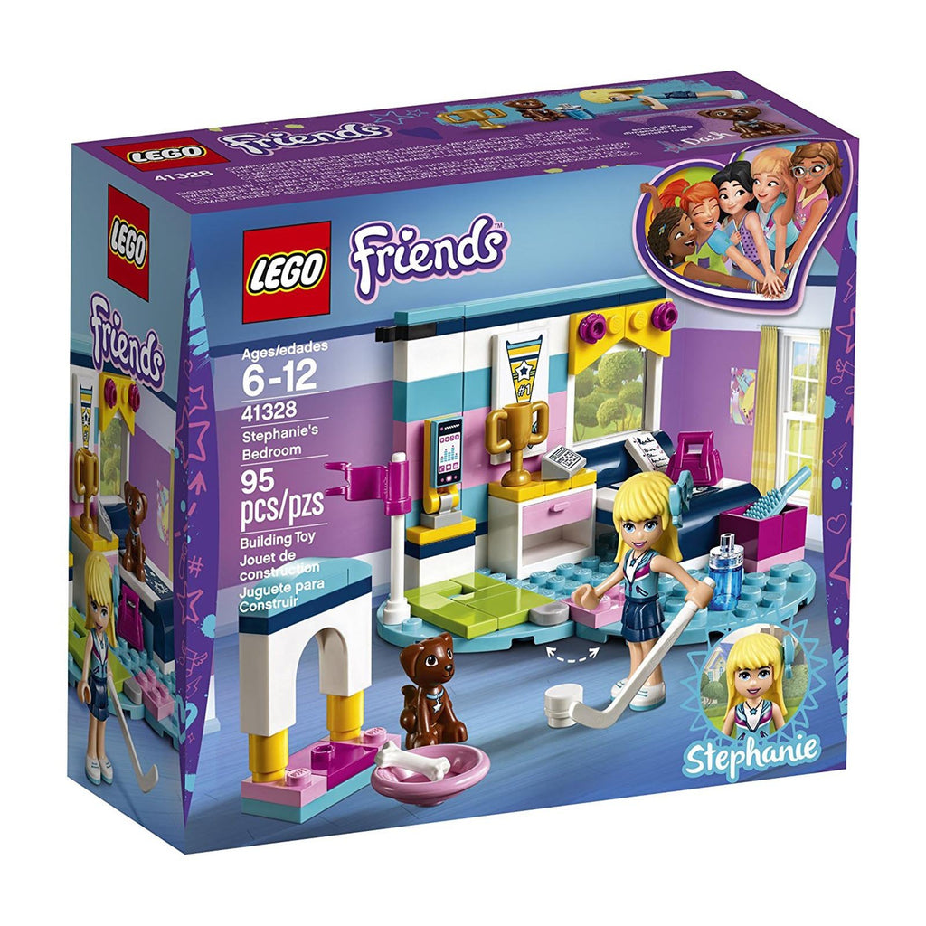 LEGO® Friends Stephanie's Bedroom Building Set 41328 - Radar Toys