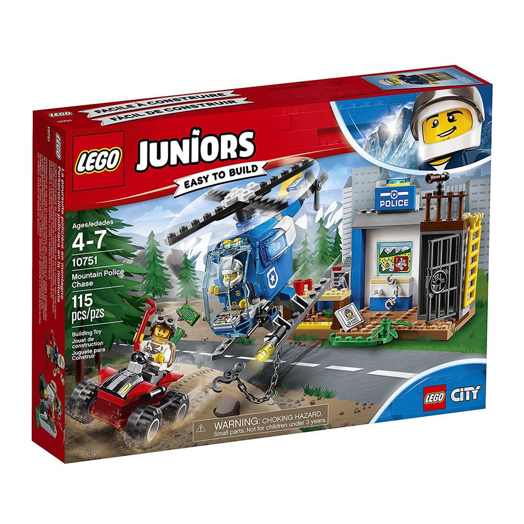 LEGO® Junior City Mountain Police Chase Building Set 10751