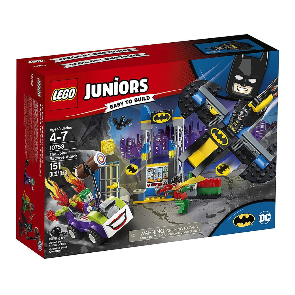 LEGO® Juniors DC The Joker Batcave Attack Building Set 10753 - Radar Toys