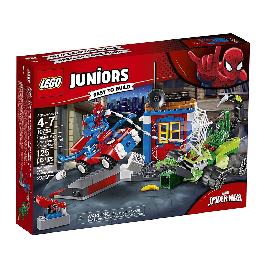 LEGO® Juniors Spider-Man Vs Scorpion Street Showdown Building Set 10754