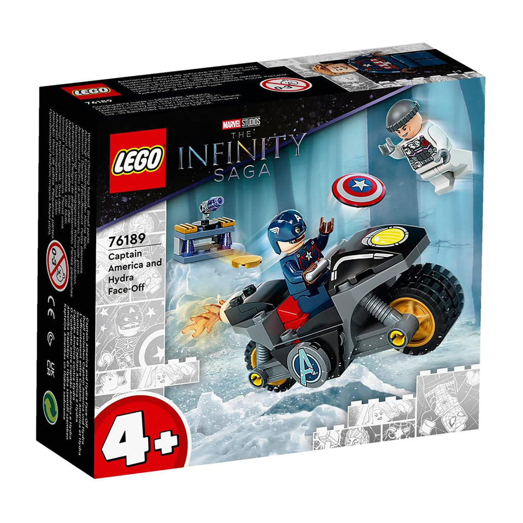 LEGO® Marvel Avengers Captain America And Hydra Face-Off Building Set 76189