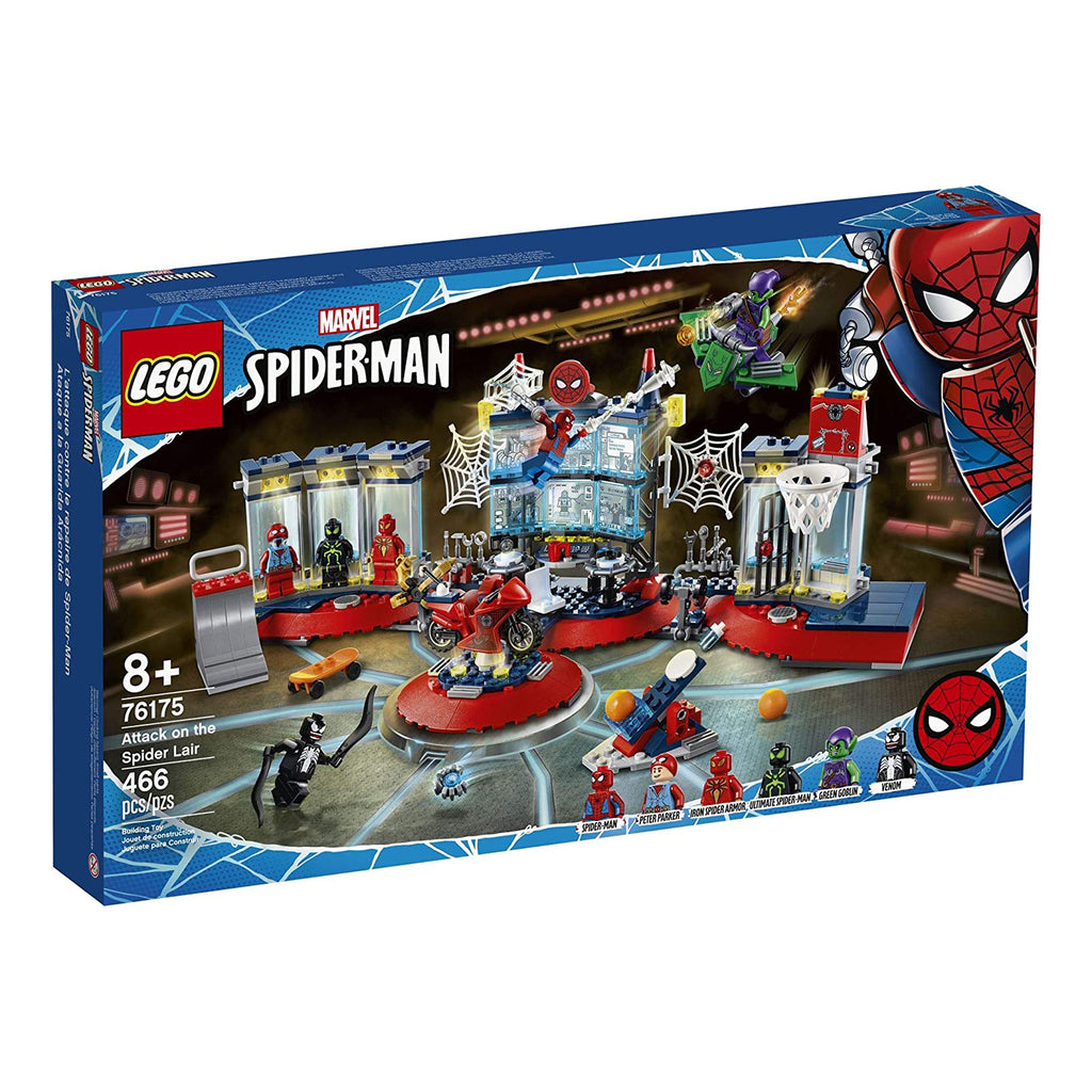 LEGO® Marvel Spider-Man Attack On The Spider Lair Building Set 76175