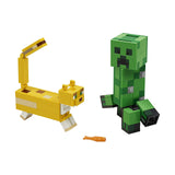 LEGO® Minecraft BigFig Creeper And Ocelot Building Set 21156 - Radar Toys
