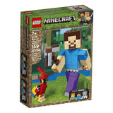 LEGO® Minecraft Steve BigFig With Parrot Building Set 21148 - Radar Toys