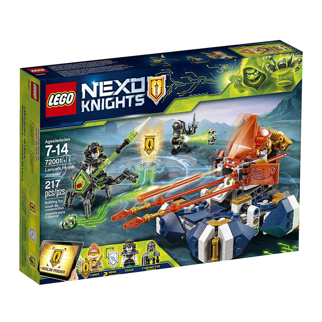 LEGO® Nexo Knights Lance's Hover Jouster Building Set 72001 - Radar Toys