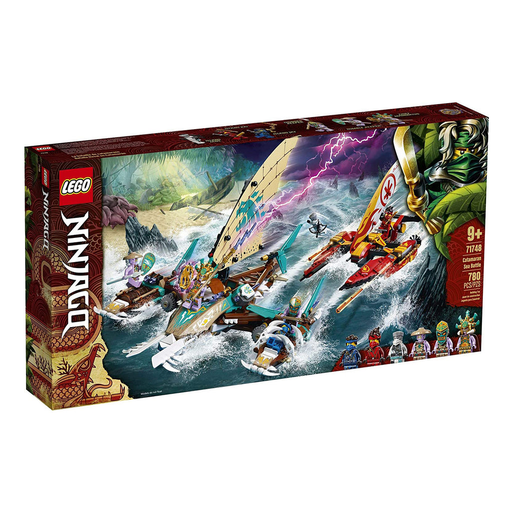 LEGO® Ninjago Catamaran Sea Battle Building Set 71748 - Radar Toys