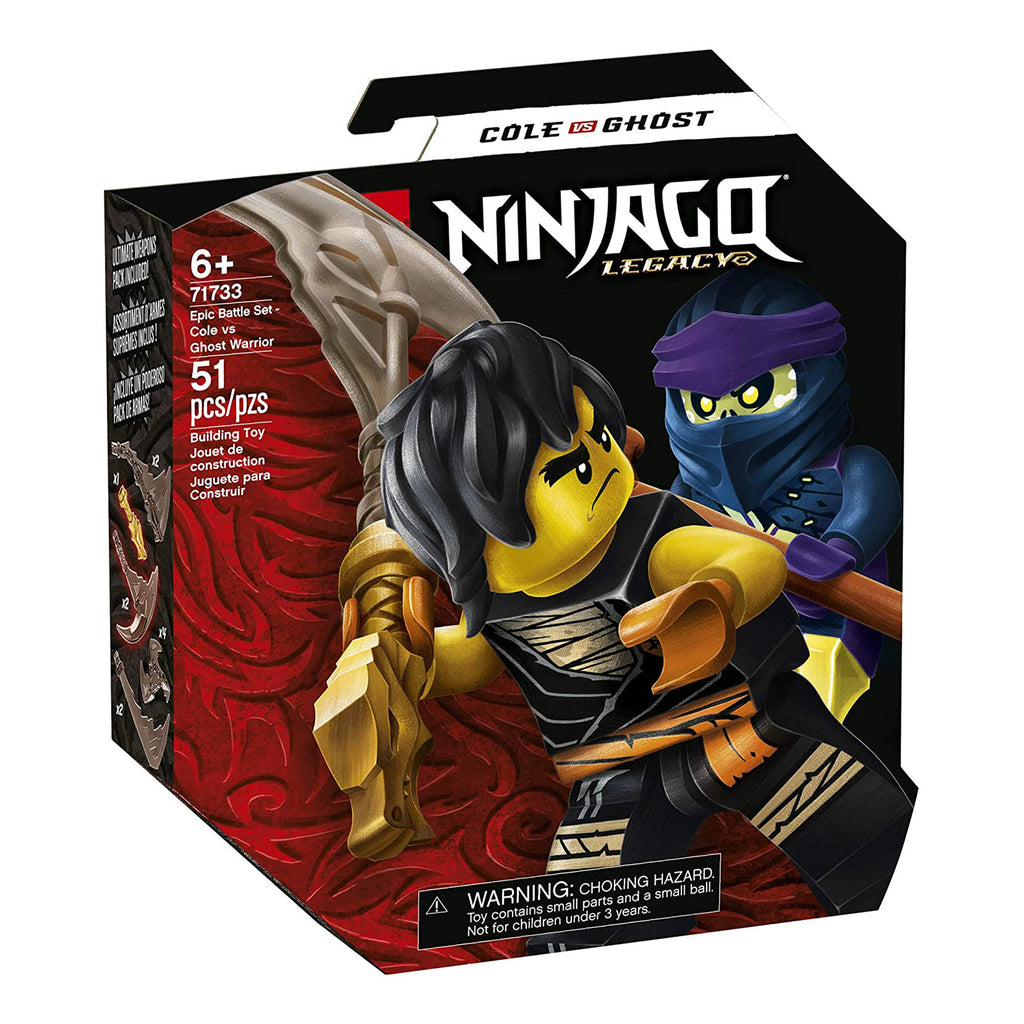 LEGO® Ninjago Epic Battle Set Cole Vs Ghost Building Set 71733