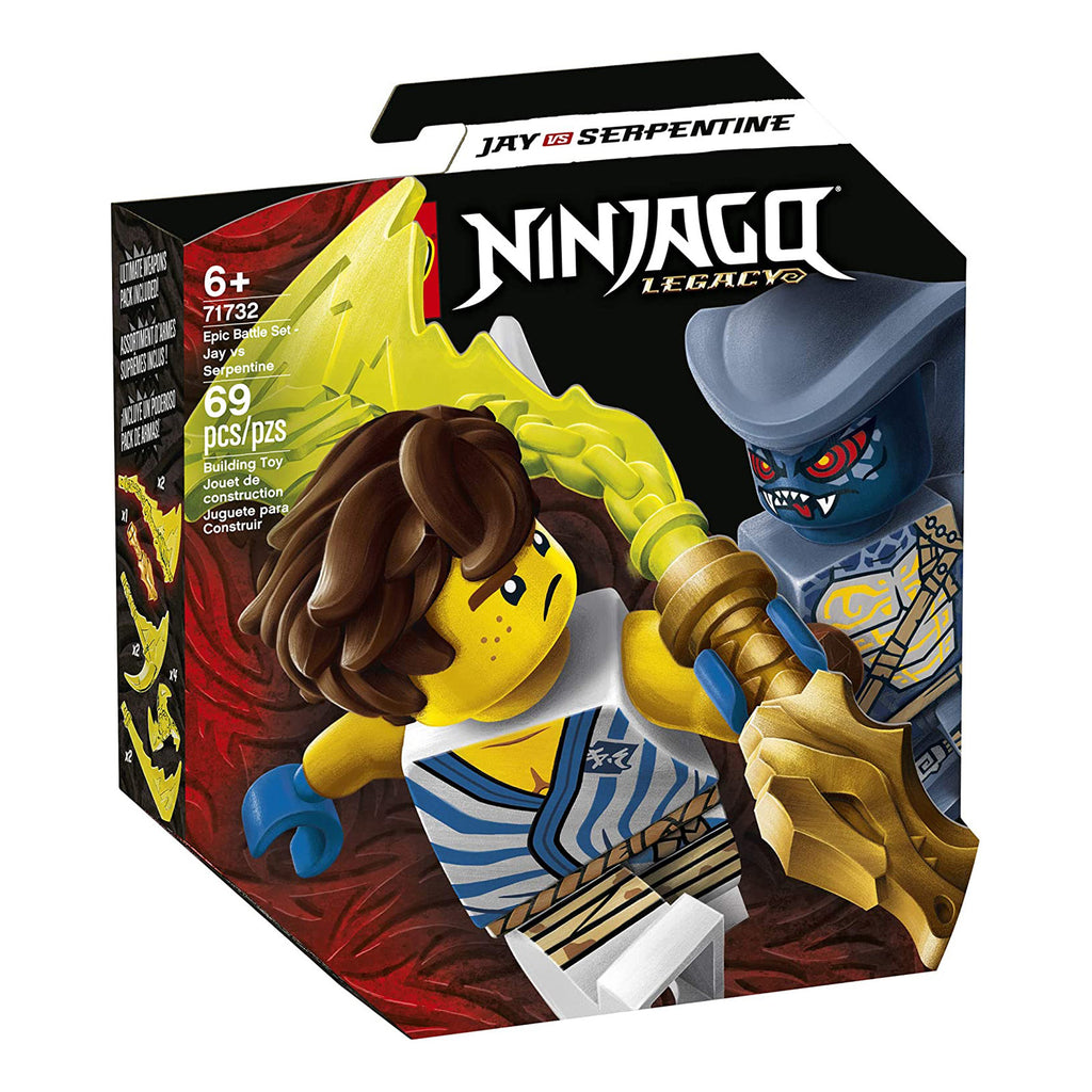 LEGO® Ninjago Epic Battle Set Jay Vs Serpentine Building Set 71732