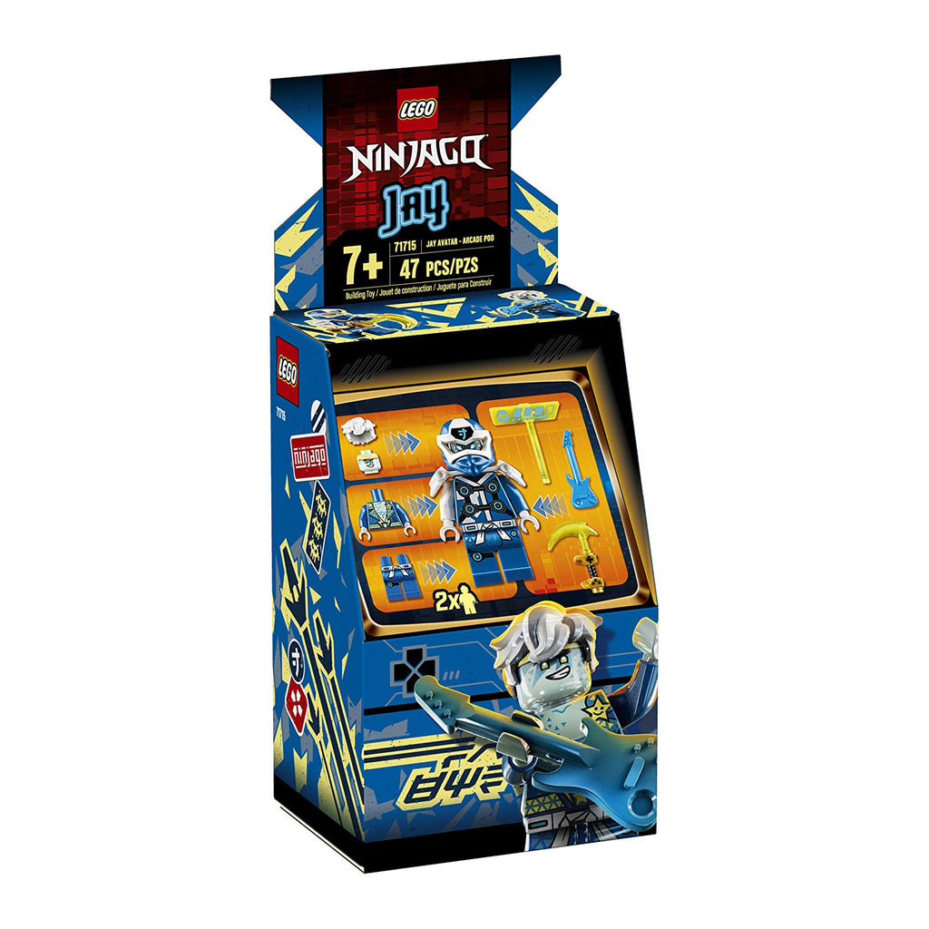 LEGO® Ninjago Jay Avatar Arcade Pod Building Set 71715