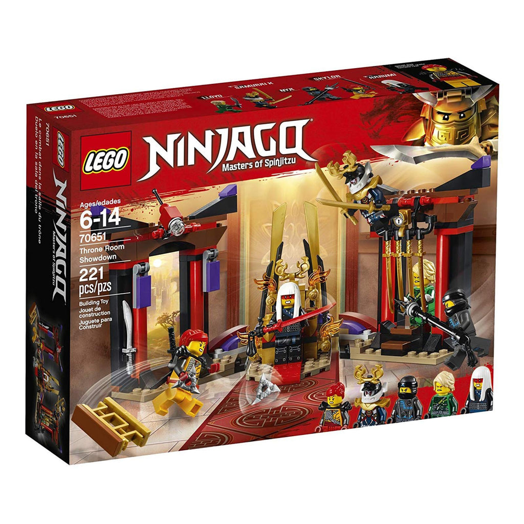 LEGO® Ninjago Throne Room Showdown Building Set 70651