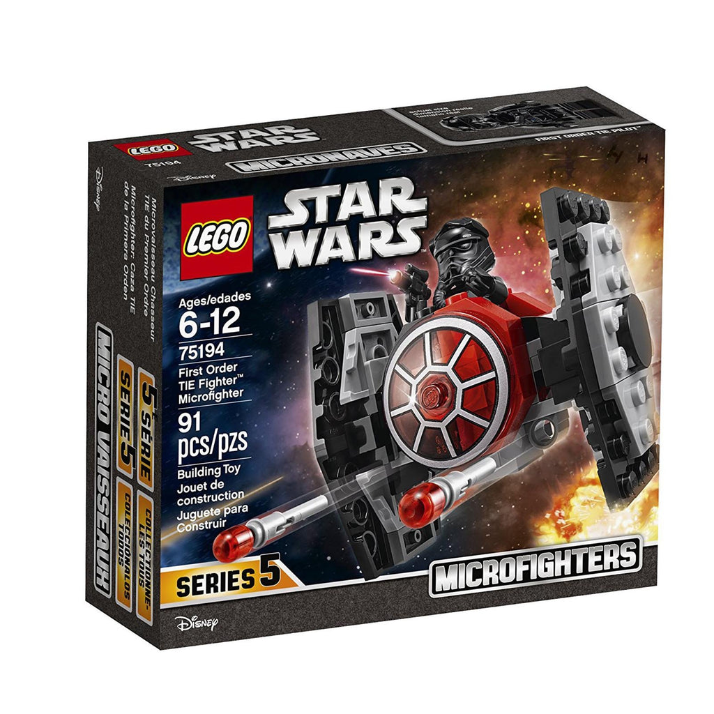 LEGO® Star Wars First Order Tie Fighter Microfighter Building Set 75194 - Radar Toys