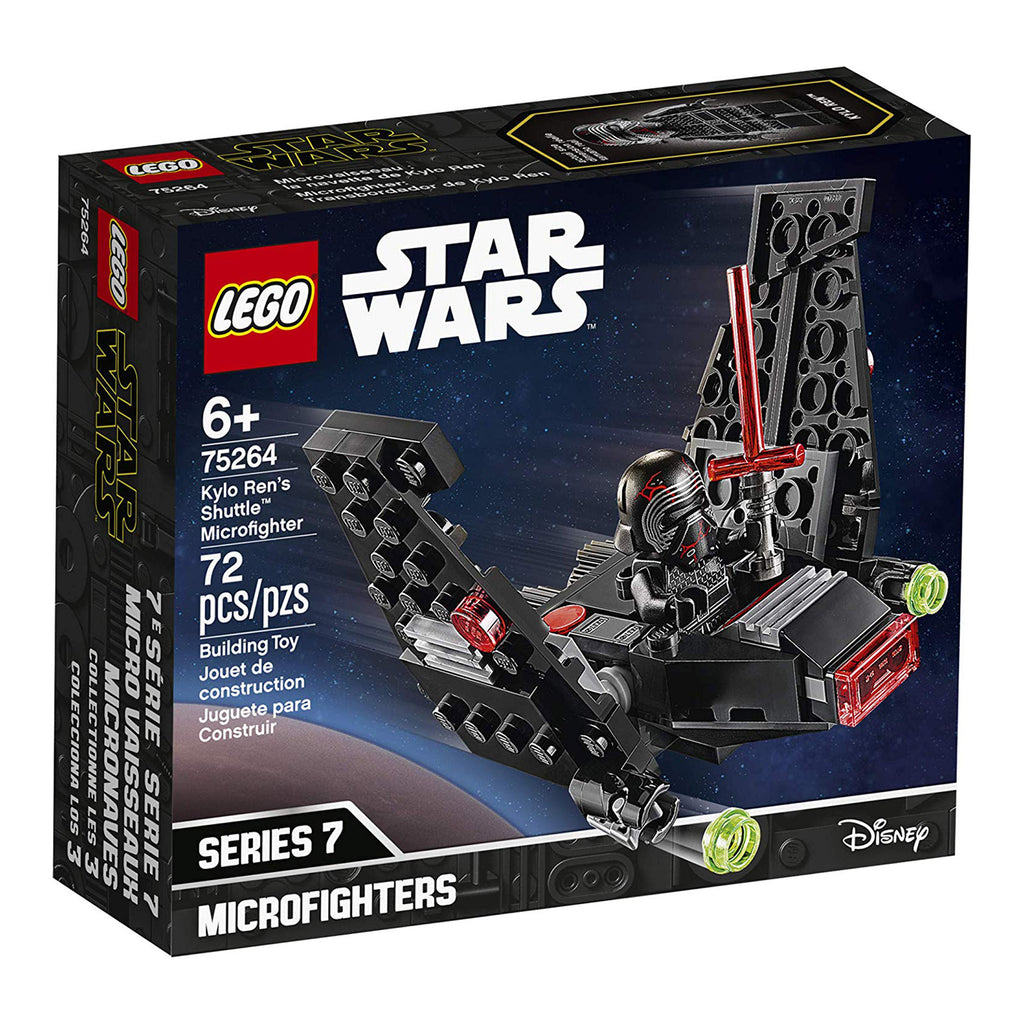 LEGO® Star Wars Kylo Ren's Shuttle Microfighter Building Set 75264 - Radar Toys