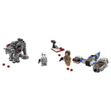 LEGO® Star Wars Ski Speeder Vs First Order Walker Microfighters Building Set 75195 - Radar Toys