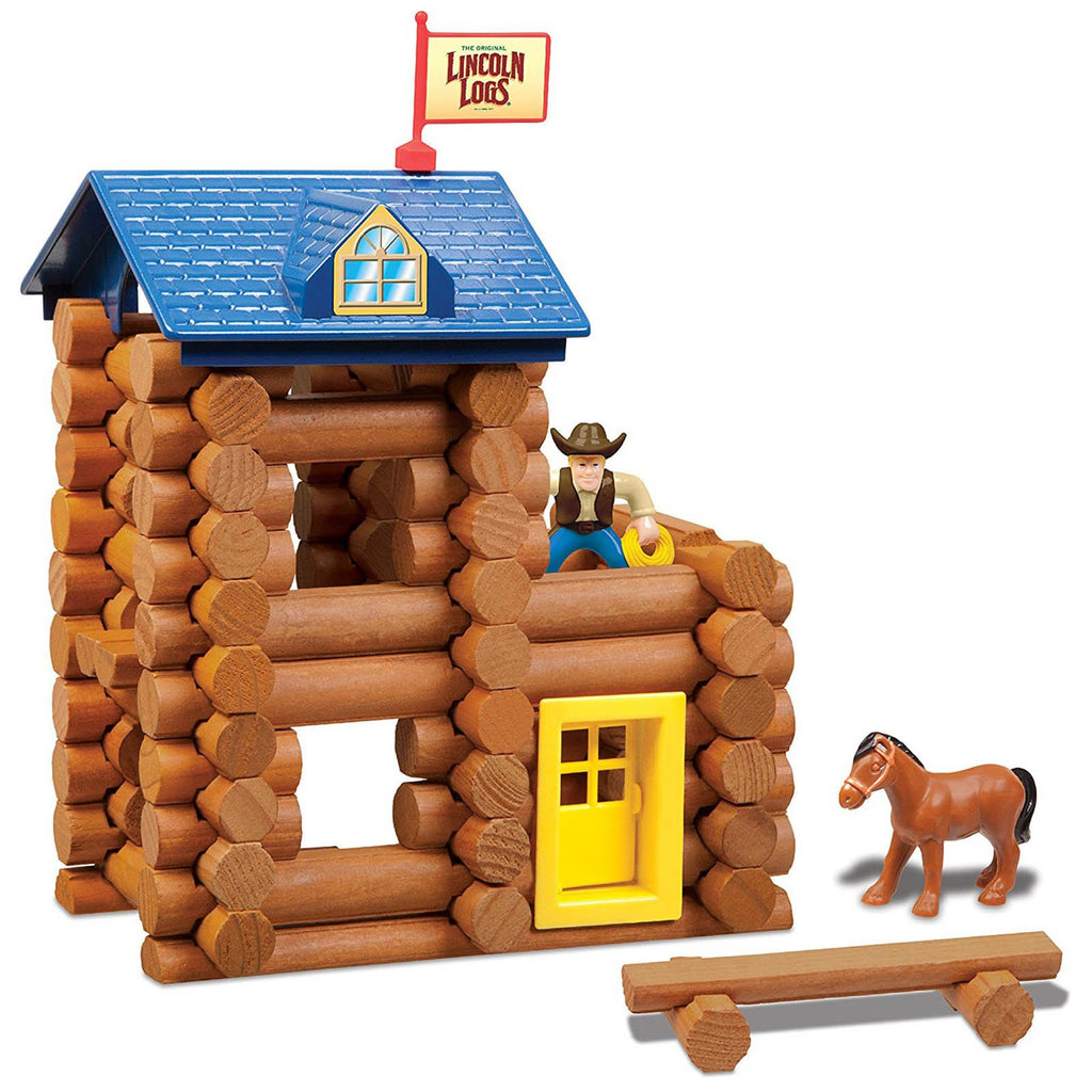 Lincoln Logs Horseshoe Hill Station Building Set