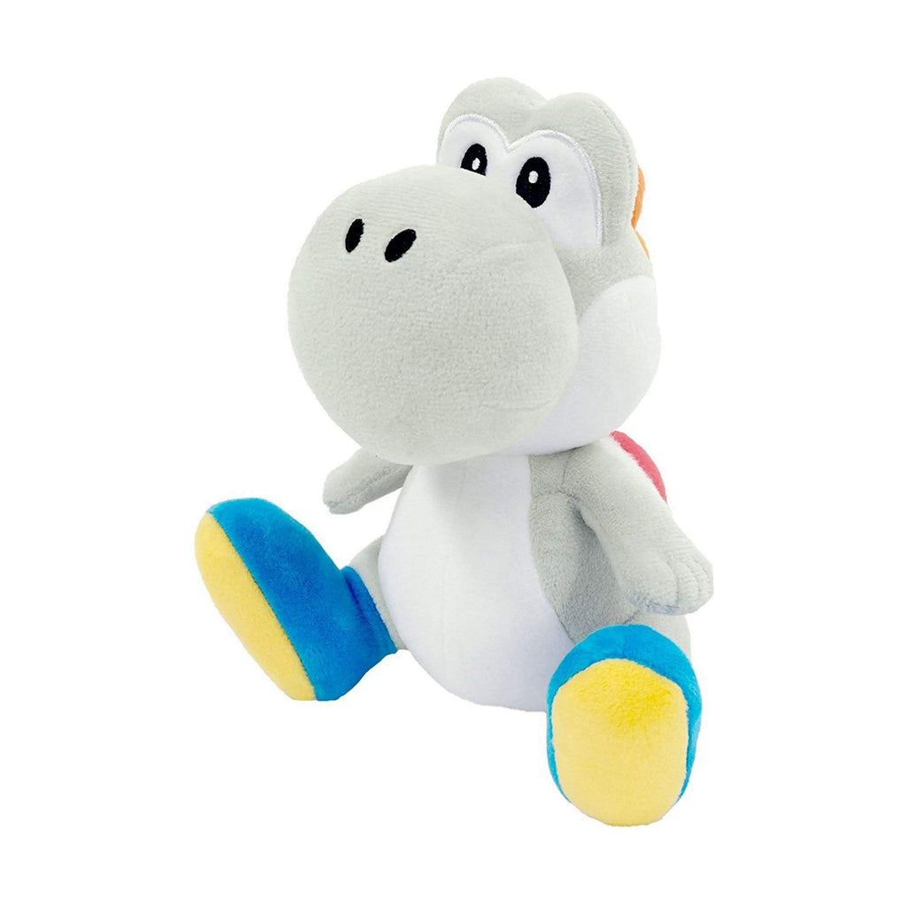 Little Buddy Super Mario All Star White Yoshi 8 Inch Plush Figure