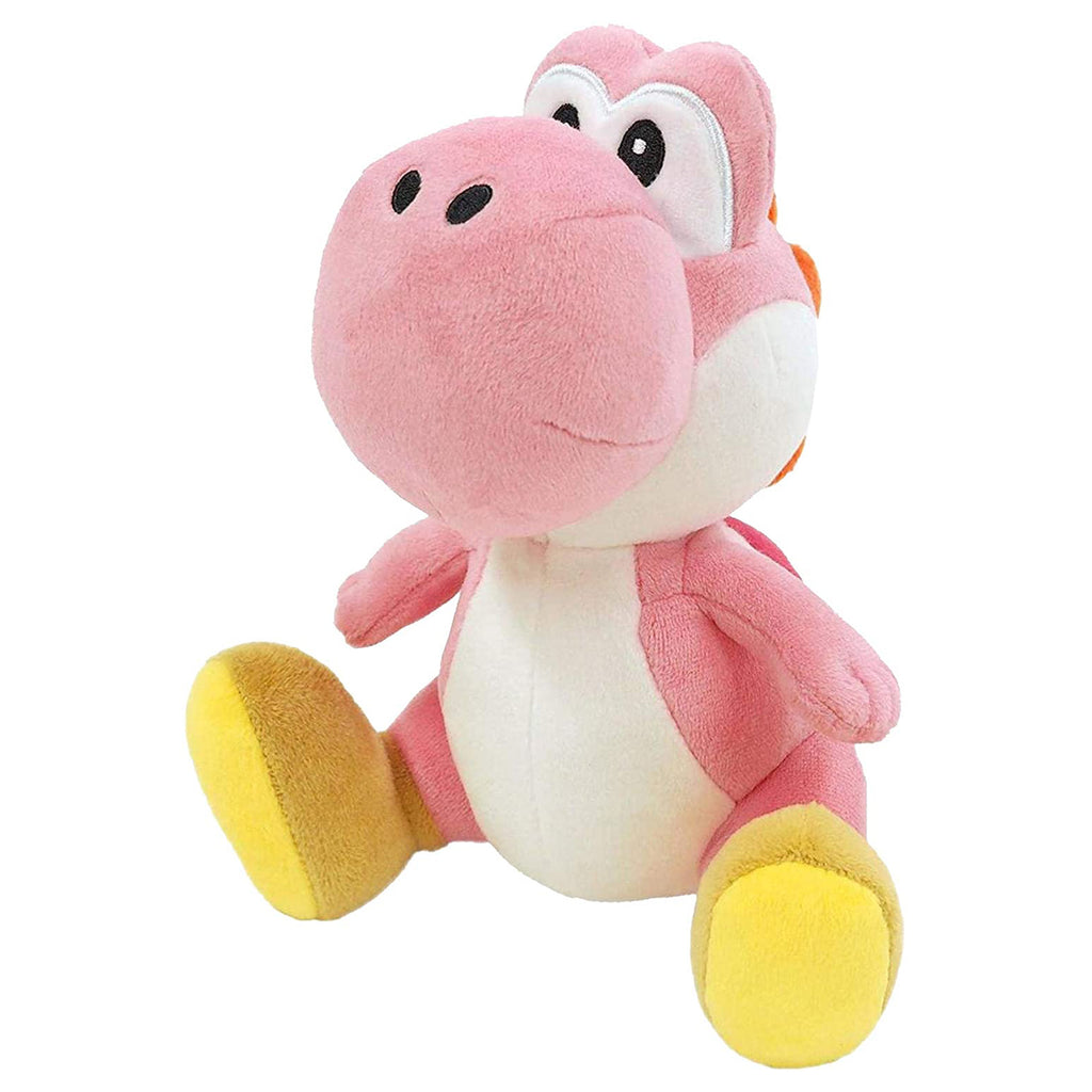 Little Buddy Super Mario Pink Yoshi 8 Inch Plush Figure