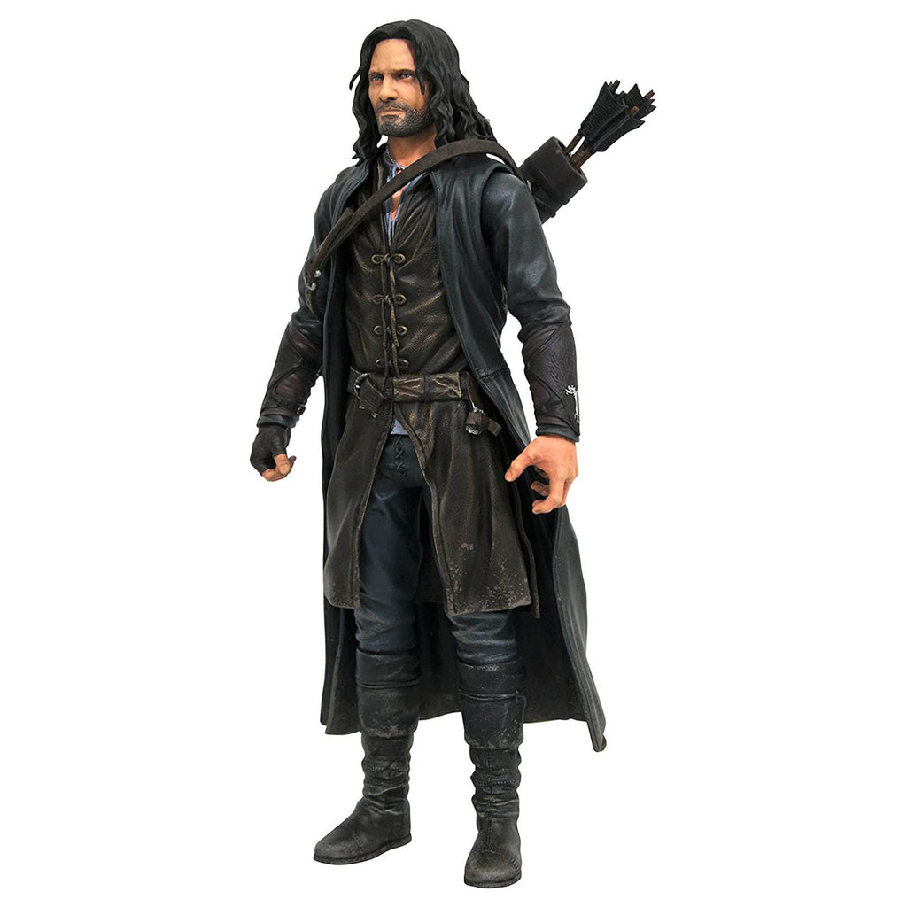 Lord Of The Rings Sauron Build A Figure Aragorn Deluxe Action Figure