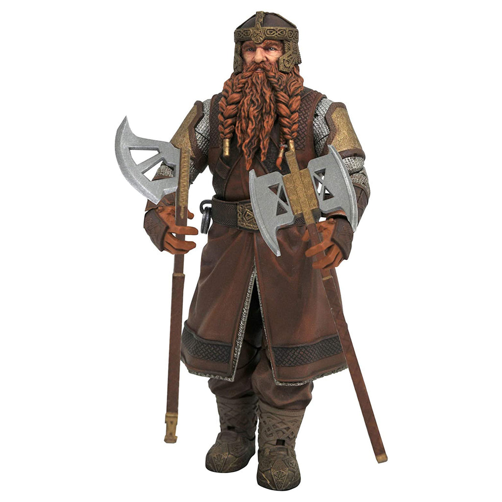 Lord Of The Rings Sauron Build A Figure Gimil Deluxe Action Figure