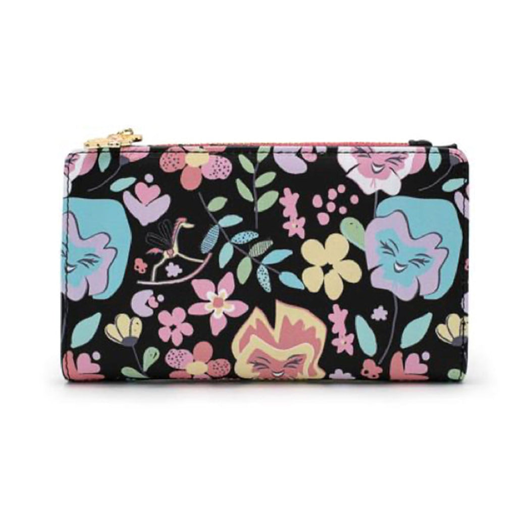 Loungefly Alice In Wonderland Flower All Over Print Wallet