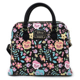 Loungefly Alice In Wonderland Flowers All Over Print Crossbody Bag Purse - Radar Toys