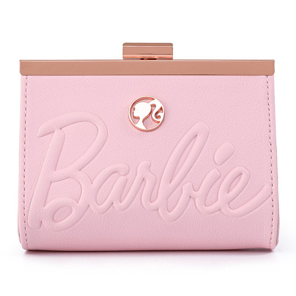 Loungefly Barbie Rose Gold Kisslock Wallet