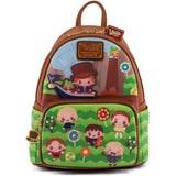 Loungefly Charlie And The Chocolate Factory 50th Anniversary Mini Backpack - Radar Toys