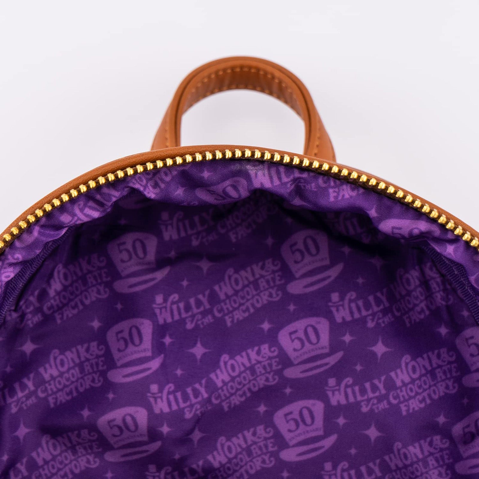 Loungefly Charlie Chocolate Factory 50th Mini Backpack Loungefly Charlie Chocolate Factory 50th Mini Backpack