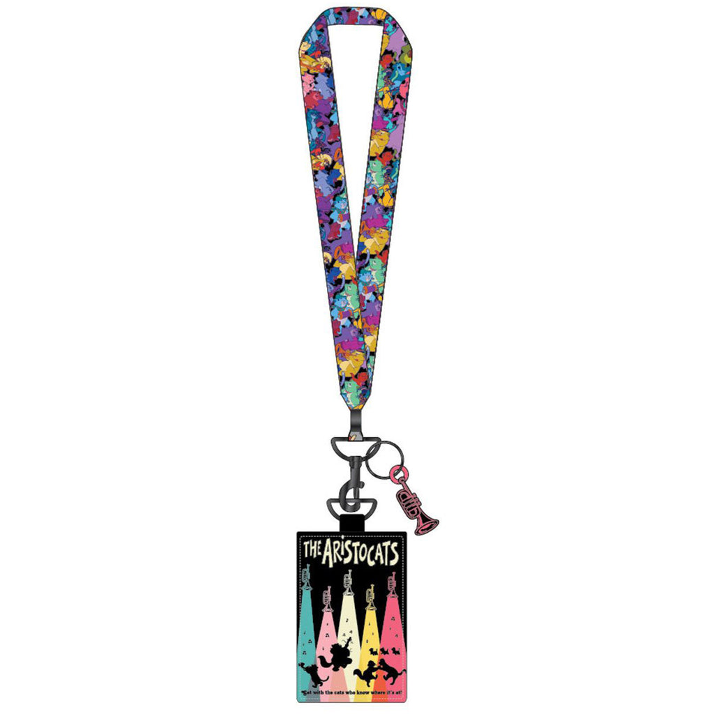 Loungefly Disney Aristocats Cardholder Lanyard