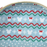 Loungefly Disney Christmas Mickey & Minnie Cookie Backpack With Headband - Radar Toys