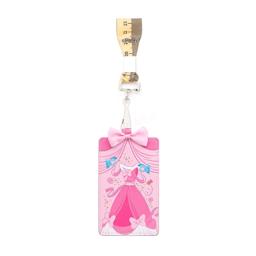 Loungefly Disney Cinderella Dress Lanyard With Cardholder