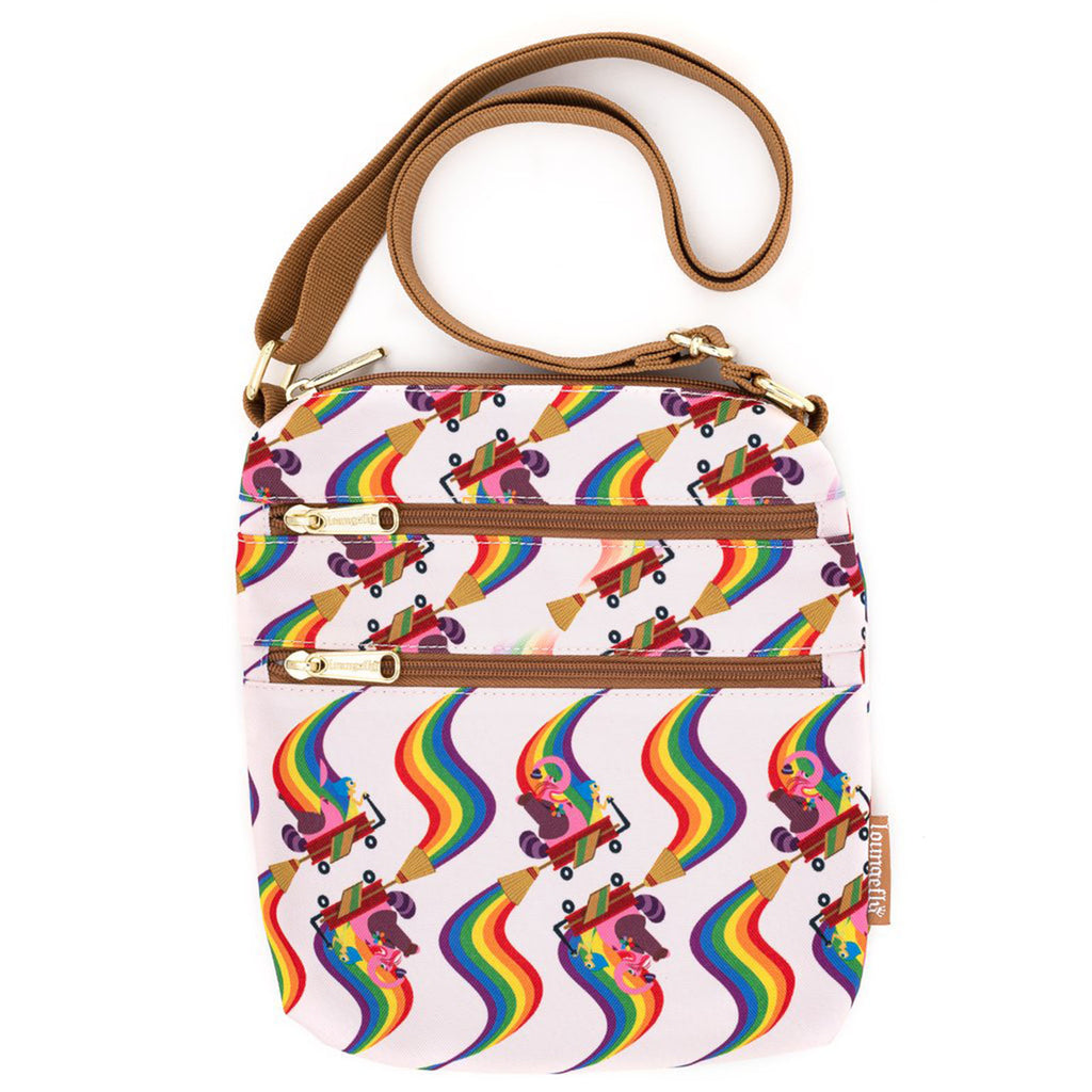 Loungefly Disney Inside Out Bing Bong Wagon Passport Bag Purse
