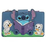 Loungefly Disney Lilo And Stitch Story Time Duckies Flap Wallet - Radar Toys