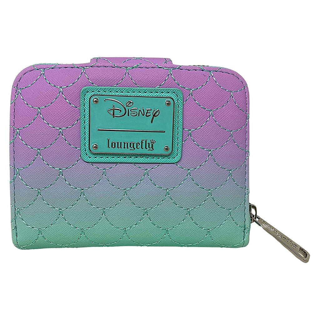 Loungefly Disney Little Mermaid Ariel Dinglehopper Scales Wallet