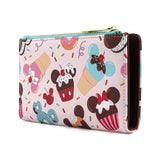 Loungefly Disney Mickey And MInnie Mouse Sweets Flap Wallet - Radar Toys