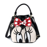 Loungefly Disney Minnie Mouse Bow Bucket Bag Purse - Radar Toys