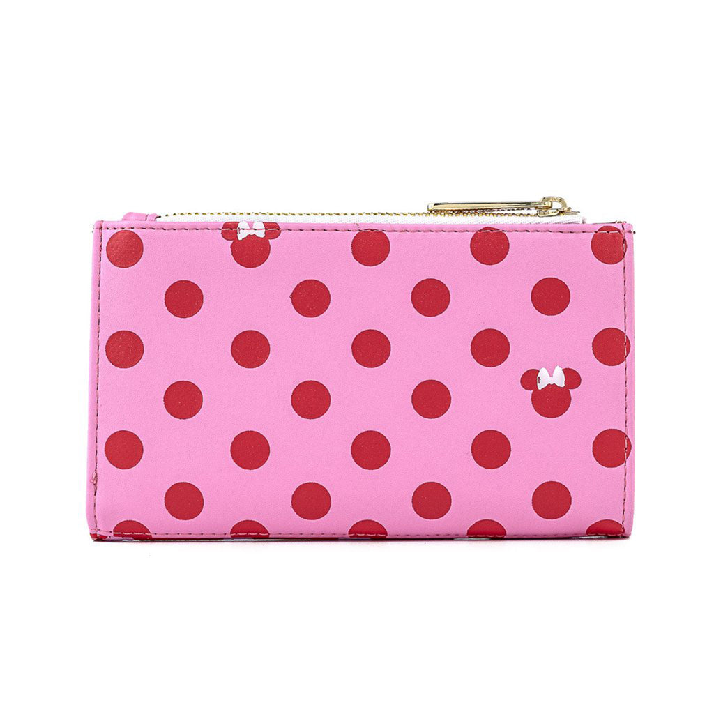 Loungefly Disney Minnie Mouse Pink Polka Dot Wallet